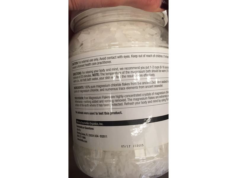 Life-flo Pure Magnesium Chloride Flakes, 44 oz