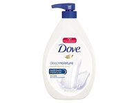 Dove Deep Moisture Body Wash Pump, 34 fl oz - thumbnail 1