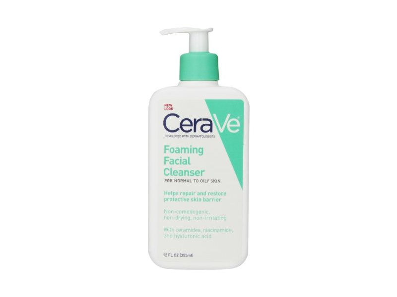 Cerave Foaming Facial Cleanser 12 Oz (Pack of 2)