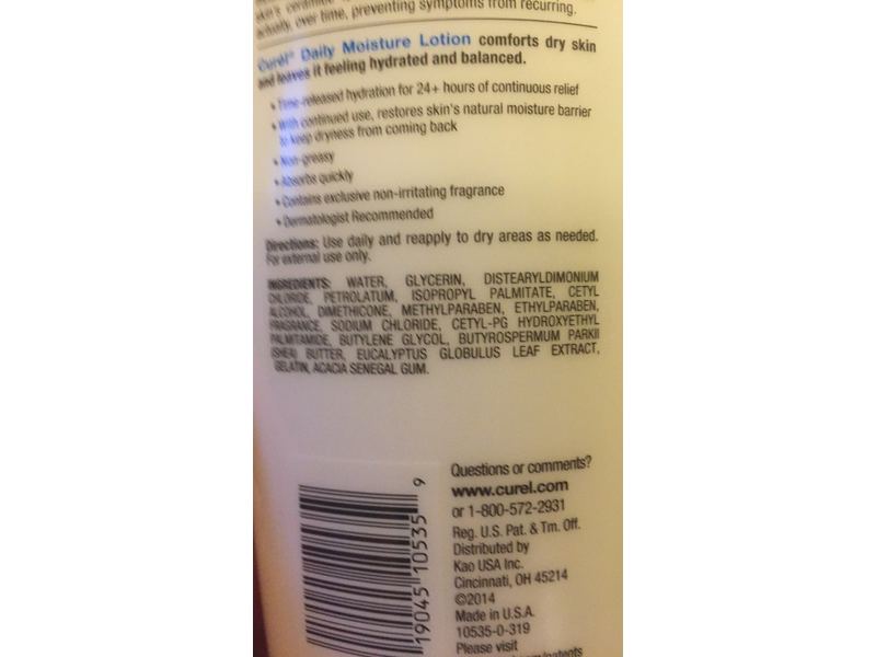 Curel Daily Moisture Original Lotion, 13 Fl Oz