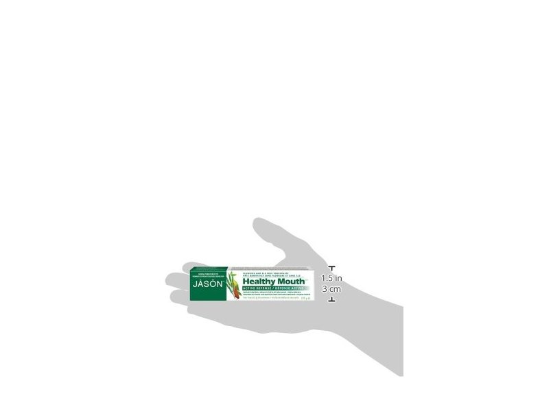 Jason Healthy Mouth Toothpaste, Tea Tree Oil & Cinnamon, 4.2 Ounces