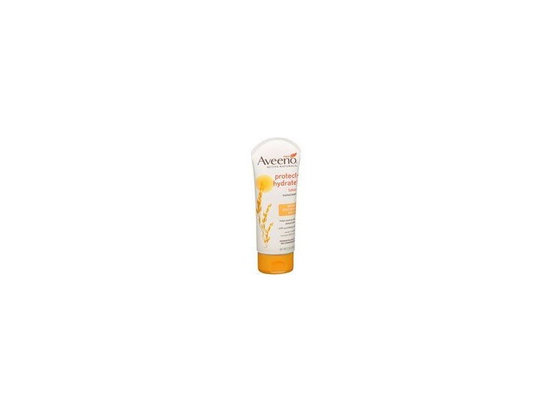 Aveeno Protect + Hydrate Sunscreen Lotion, SPF 30, 3 oz/85 g
