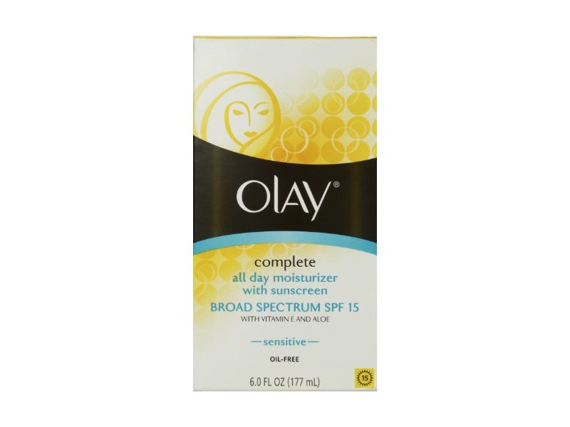 Olay Complete All Day Moisturizer, Broad Spectrum SPF 15, 6.0 fl oz