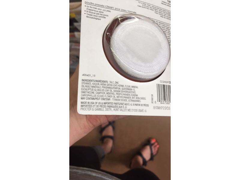 CoverGirl Clean Pressed Powder, Cream Natural 120