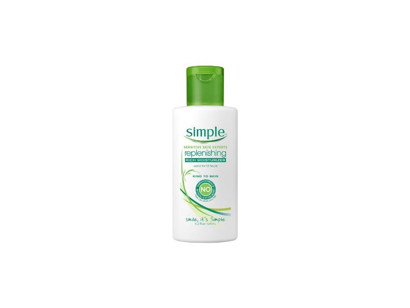 Simple Replenishing Rich Moisturizer, 4.2 fl oz Ingredients and Reviews