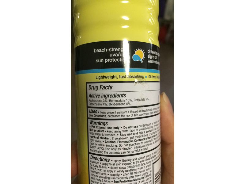 Neutrogena Beach Defense Sunscreen Spray, SPF 70, 6.5 oz/184 g
