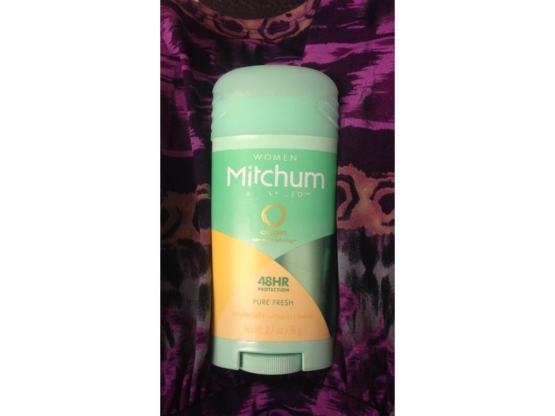 Mitchum Women Advanced Oxygen Antiperspirant & Deodorant, Invisible Solid Pure Fresh Scent, 2.7 oz (Pack of 3)