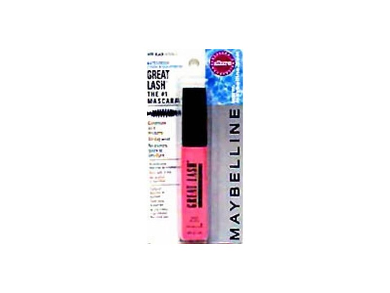 Maybelline Great Lash Washable Mascara, 101 Very Black, 0.43 oz (Pack of 2)