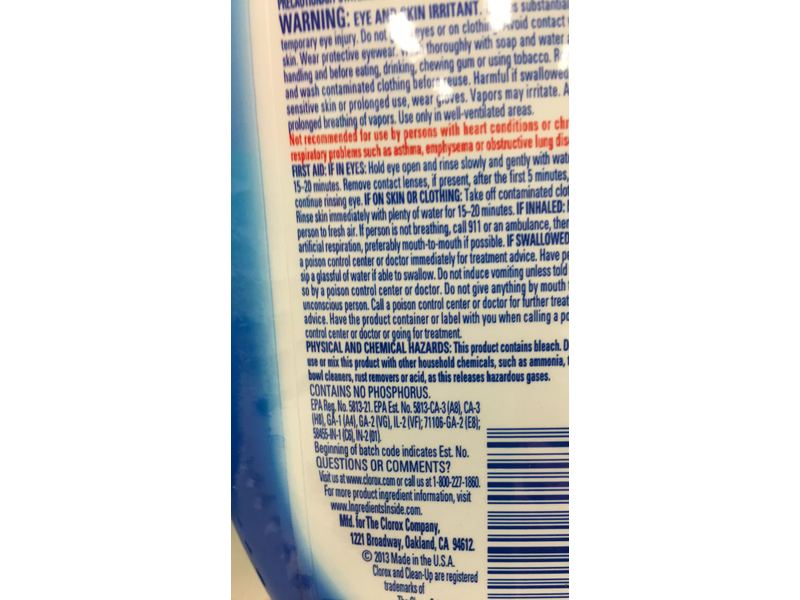 Clorox Clean-Up Cleaner + Bleach, Fresh Scent, 32 fl oz/946 mL