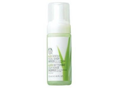 the body shop aloe gentle facial wash