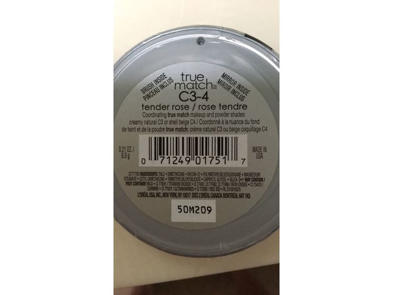 L'Oreal Paris True Match Super-Blendable Blush, Tender Rose, 0.21 Ounces