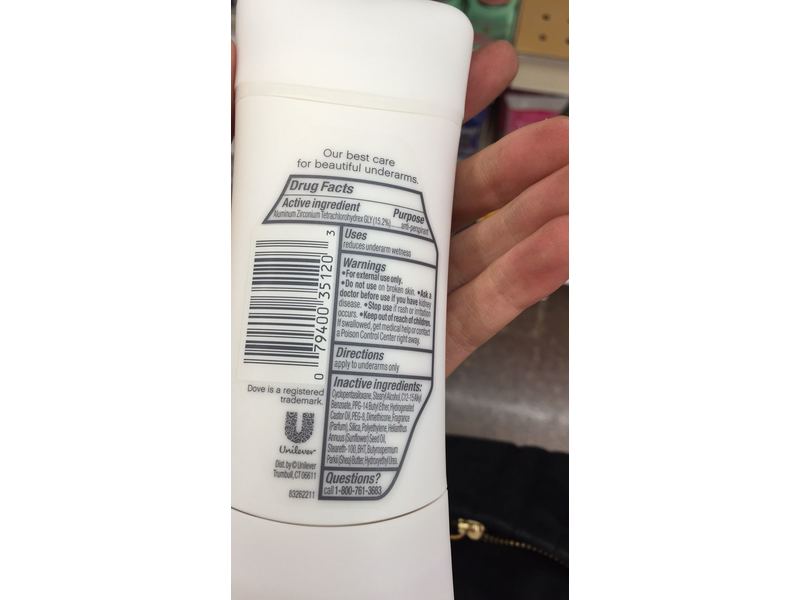 Dove Advanced Care Anti-Perspirant, Shea Butter 2.6 oz