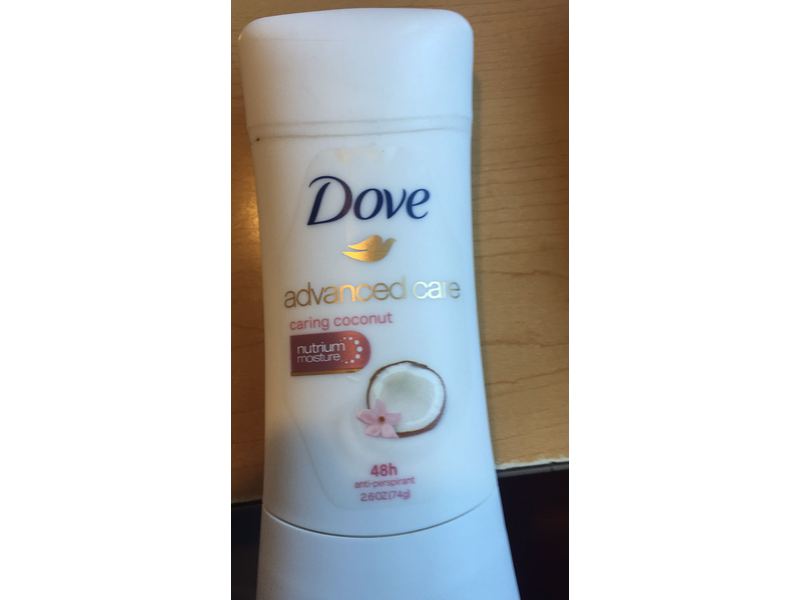 Dove Advanced Care Caring Coconut Anti-Perspirant Deodorant, 2.6 oz