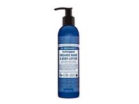 Dr. Bronner's Peppermint Organic Hand & Body Lotion, 8 fl oz - Image 2