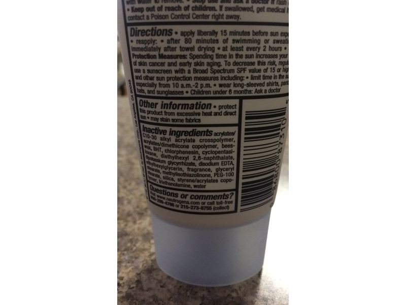 Neutrogena Ultra Sheer Dry-Touch Sunscreen, SPF 100+, 3 oz/88 mL